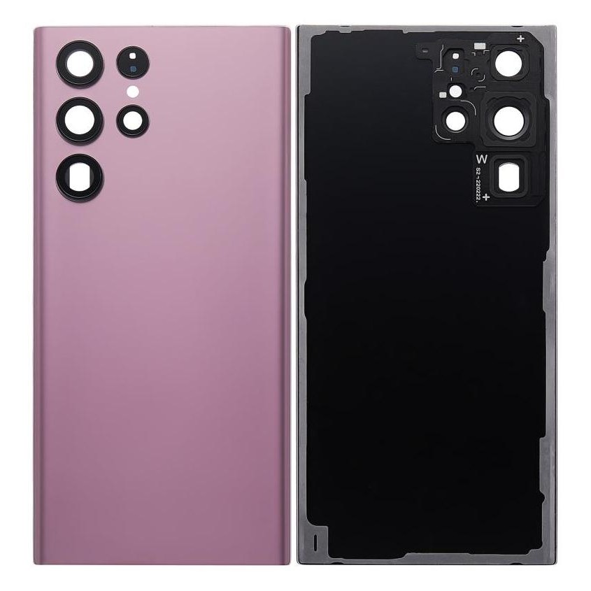 Back Cover S22 Ultra 5G Burgundy