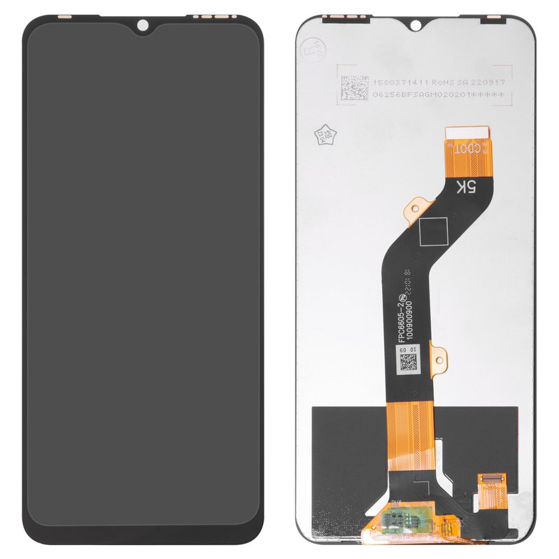 LCD TECNO SPARK 8C No frame Black