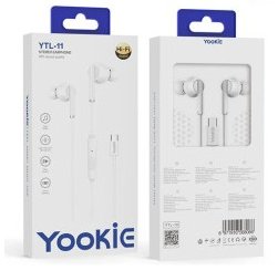 Yookie  Headphone YTL11 TYPE-C WHITE _Hdst
