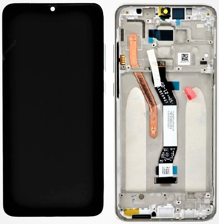 Xiaomi LCD Redmi Note 8 PRO with frame White single sim