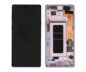 Samsung LCD Note 9 DS with frame PURPLE